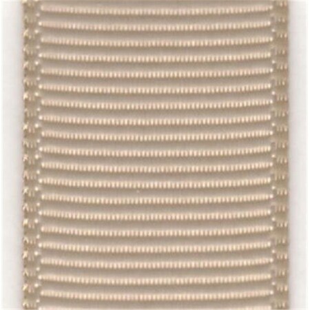 Papilion Papilion R074200230835100Y .88 in. Grosgrain Ribbon 100 Yards - Tan R074200230835100Y